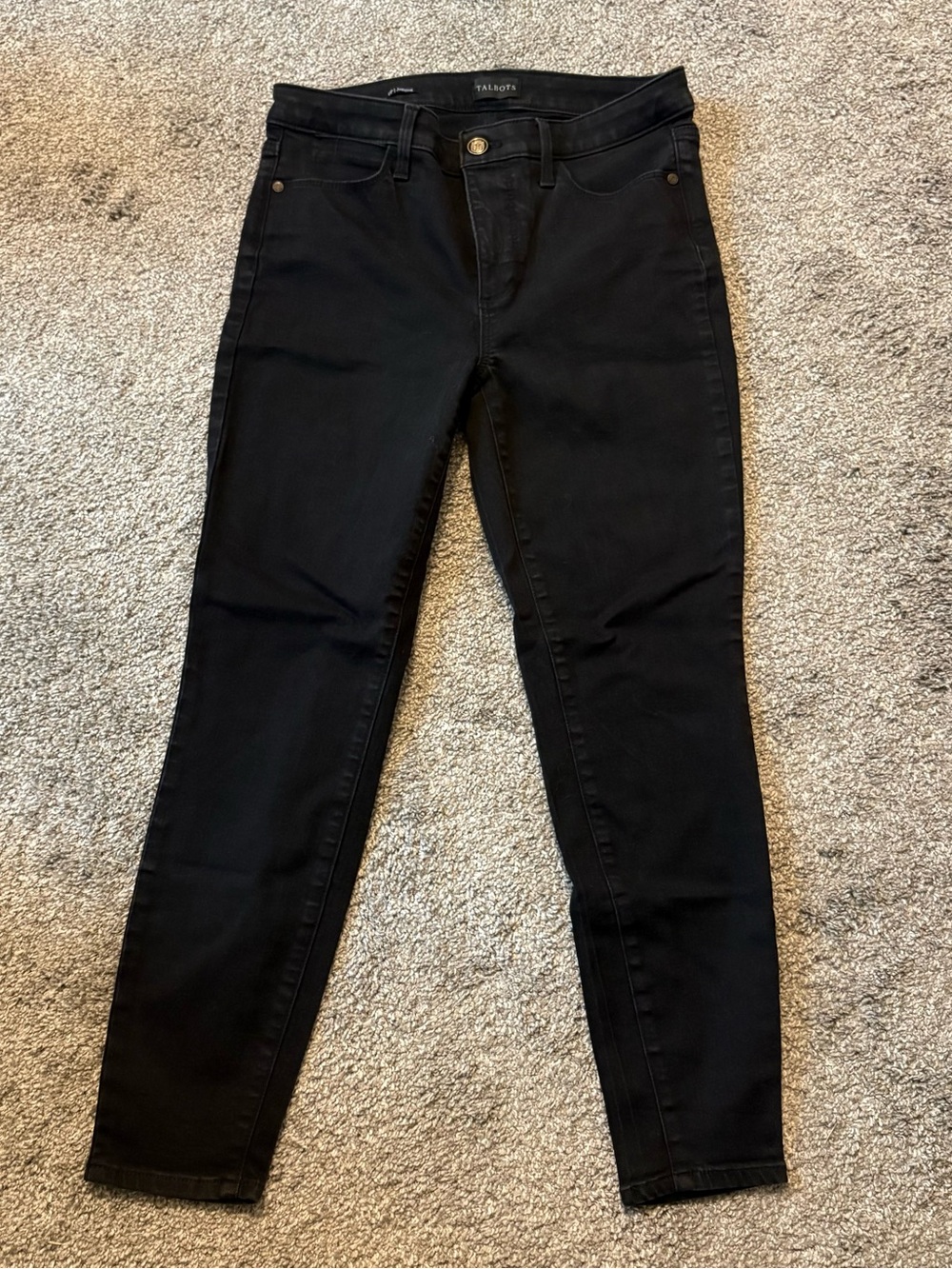 Talbots Women's Black Slim Stretch Jeans